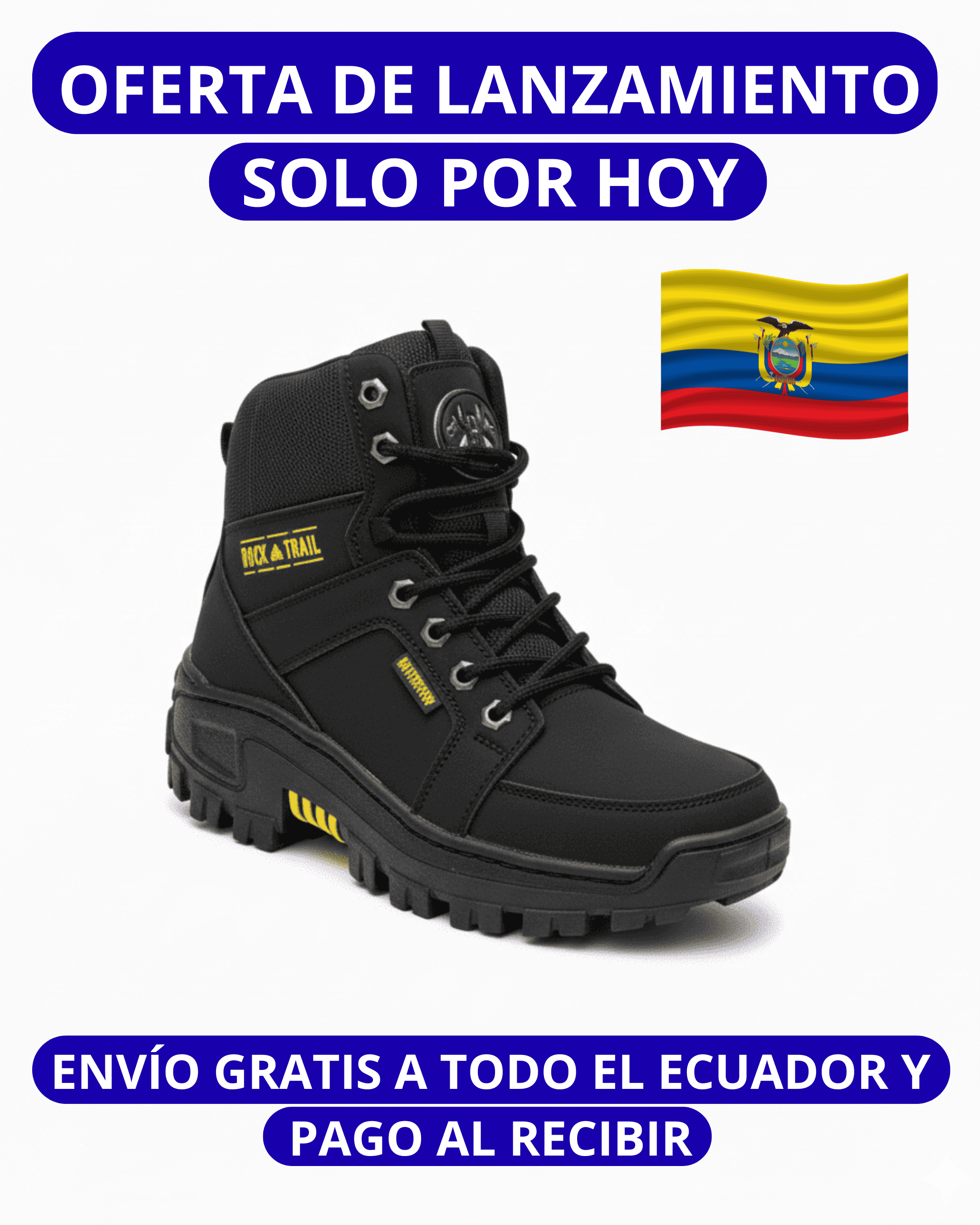 (BOTA ROCK TRAIL EN OFERTA DE LANZAMIENTO SOLO POR HOY)