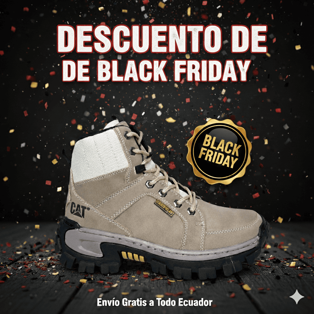 (BOTA CAT TITÁN CON DESCUENTO DE BLACK FRIDAY)